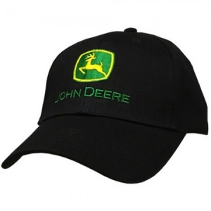 John Deere Black Cap