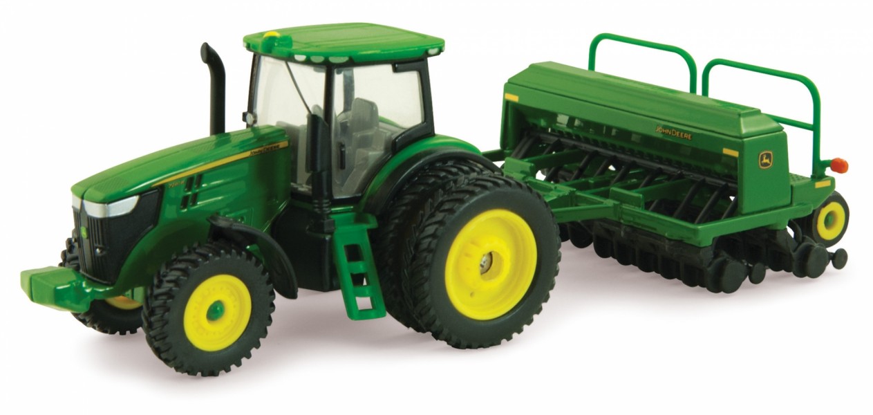 1:64 John Deere 7215R tractor with1590 Drill
