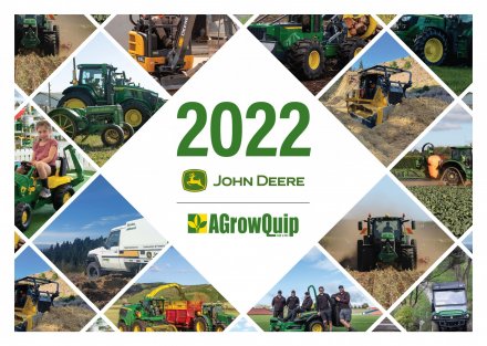 AGrowQuip John Deere Calendar 2022